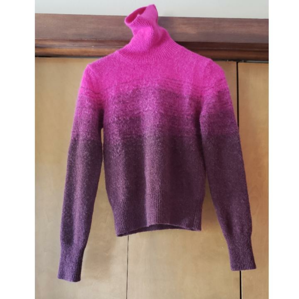 ❌SOLD❌Dries Van Noten Gradient Ombre Pink Sweater